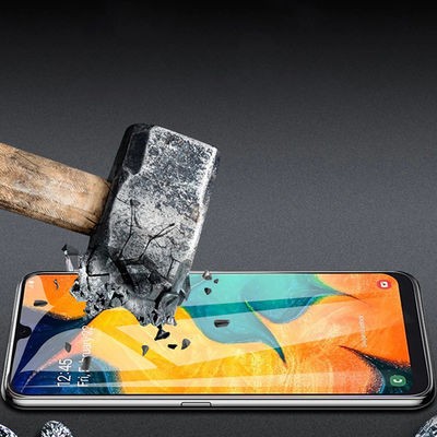 Galaxy M30S Zore Kenarları Kırılmaya Dayanıklı Cam Ekran Koruyucu - 2