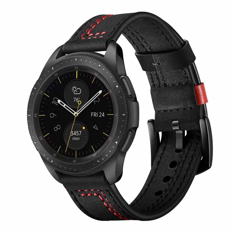 Gear S2 (20mm) KRD19 Deri Kordon Gear S2 Zore