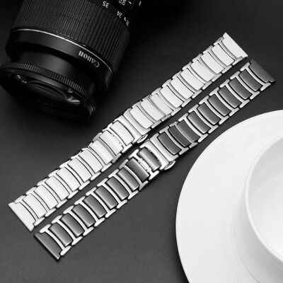 Gear S2 (20mm) Seramik Metal Kordon - 6