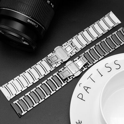 Gear S2 (20mm) Seramik Metal Kordon - 8