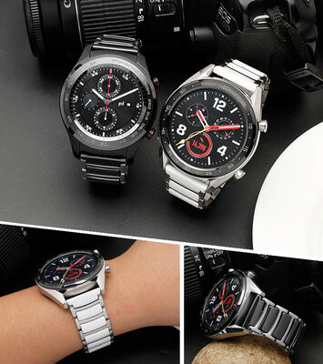 Gear S2 (20mm) Seramik Metal Kordon - 5