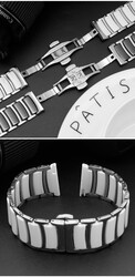 Gear S2 (20mm) Seramik Metal Kordon - 7