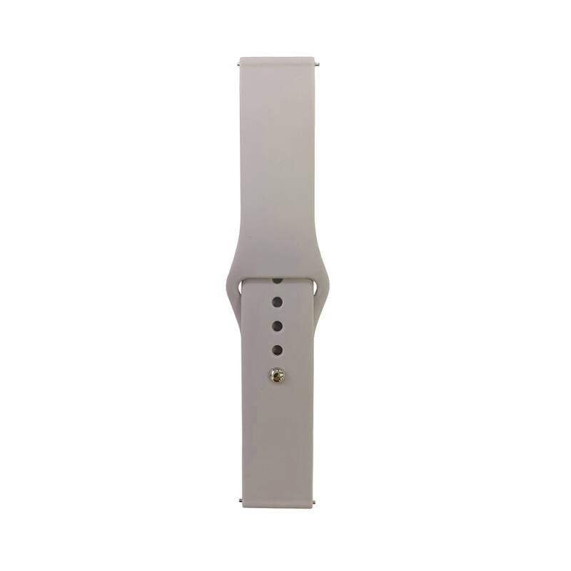 Gear S2 Band Serisi 20mm Klasik Kordon Silikon Strap Kayış - 17