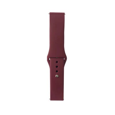 Gear S2 Band Serisi 20mm Klasik Kordon Silikon Strap Kayış - 21