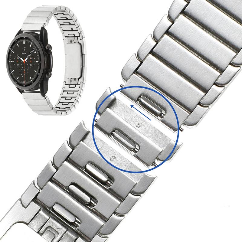 Gear S3 (22mm) Zore KRD-82 22mm Metal Kordon - 10