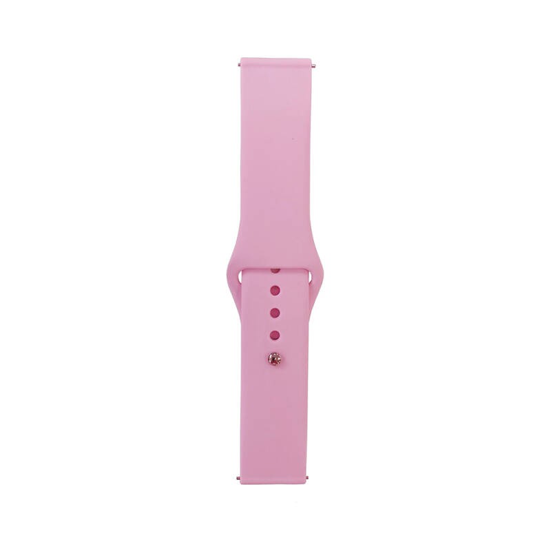 Gear S3 Band Serisi 22mm Klasik Kordon Silikon Strap Kayış - 11
