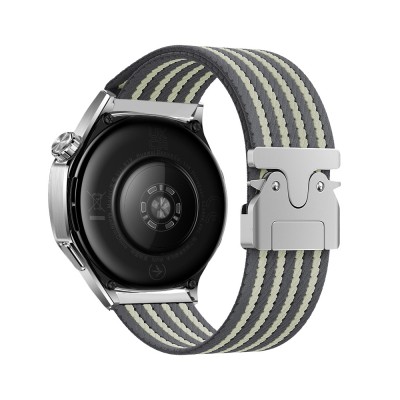 Gear S3 Zore KRD-133 22mm Naylon Kumaş Hasır Örgülü Kordon - 3
