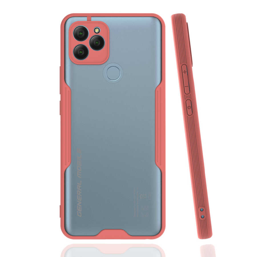 General Mobile 21 Kılıf Zore Parfe Kapak - Pembe