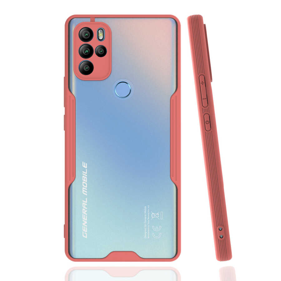 General Mobile 21 Pro Kılıf Zore Parfe Kapak - Pembe