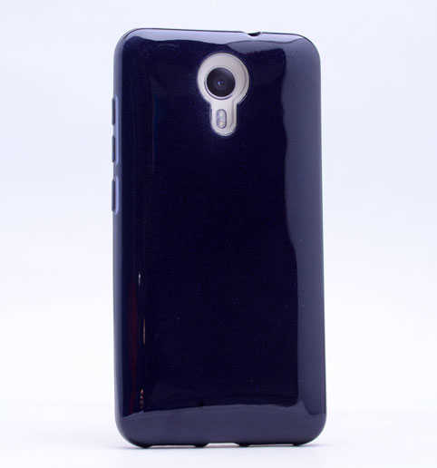 General Mobile 4G Android One Kılıf Zore Shining Silikon - Siyah