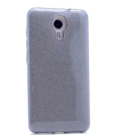 General Mobile 4G Android One Kılıf Zore Shining Silikon - Mavi