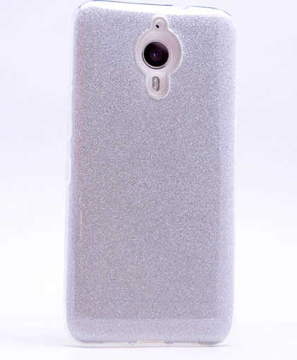 General Mobile 5 Plus Kılıf Zore Shining Silikon - Gümüş