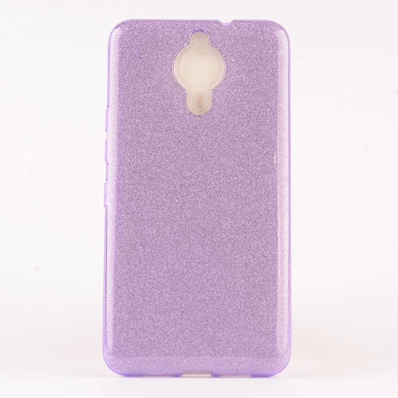 General Mobile 5 Plus Kılıf Zore Shining Silikon - Mor