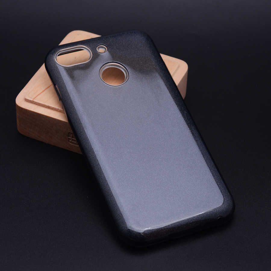 General Mobile 8 Go Kılıf Zore Shining Silikon - Siyah