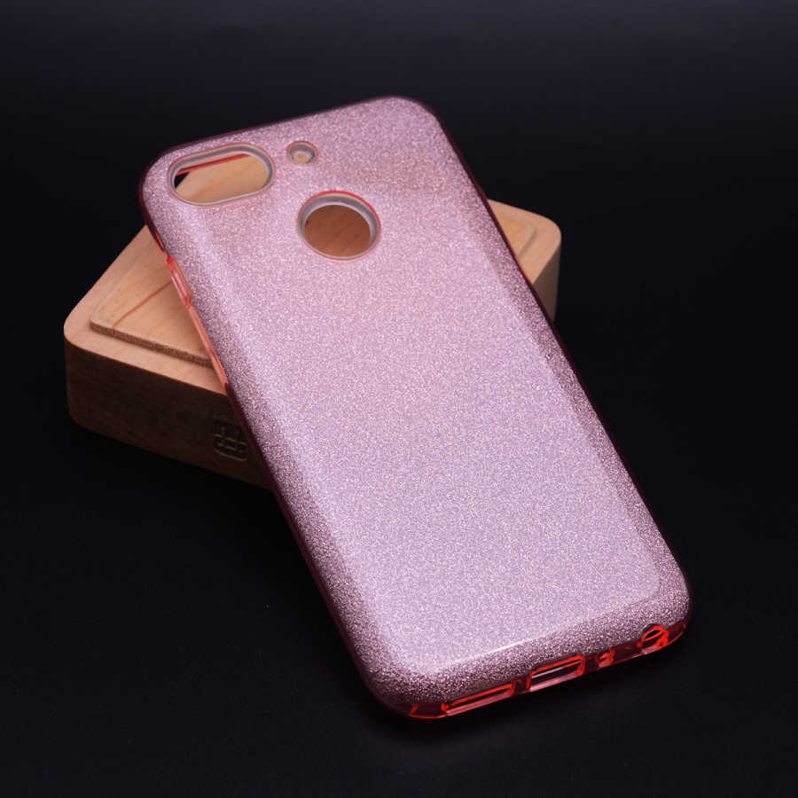 General Mobile 8 Go Kılıf Zore Shining Silikon - Rose Gold