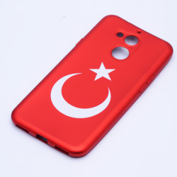 General Mobile 8 Kılıf Zore Bayrak Silikon - Zore