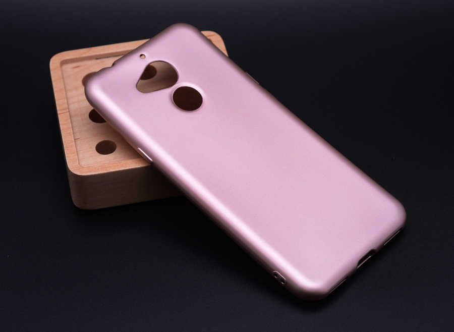 General Mobile 8 Kılıf Zore Premier Silikon Kapak - Rose Gold