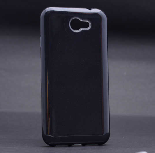 General Mobile 6 Kılıf Zore Shining Silikon - Siyah