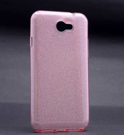 General Mobile 6 Kılıf Zore Shining Silikon - Rose Gold