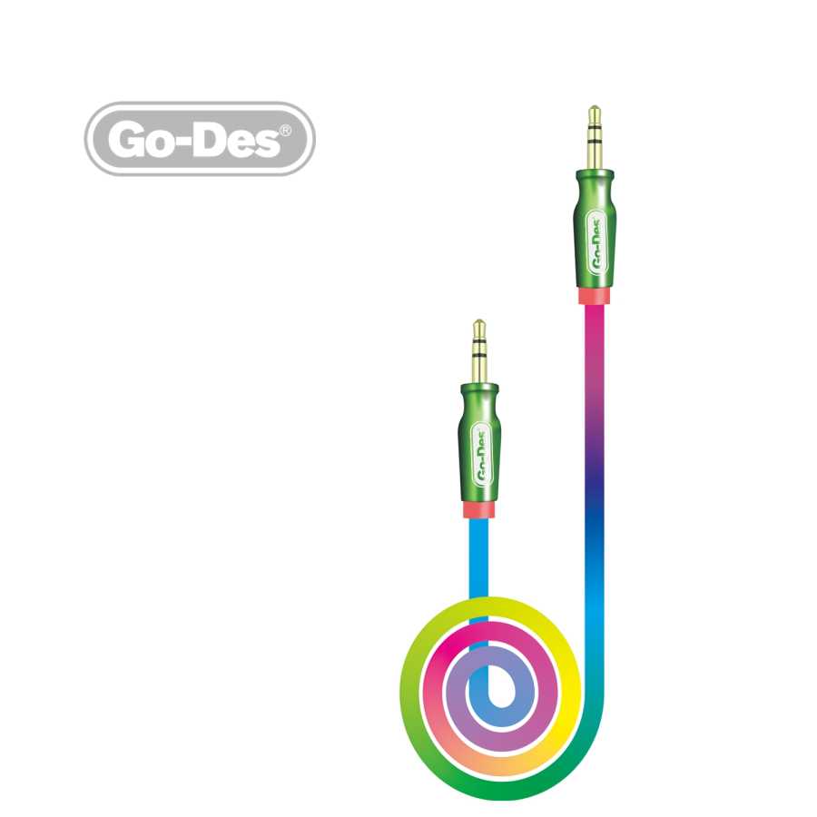 Go Des GAC-213 Aux Audio Kablo - Desen