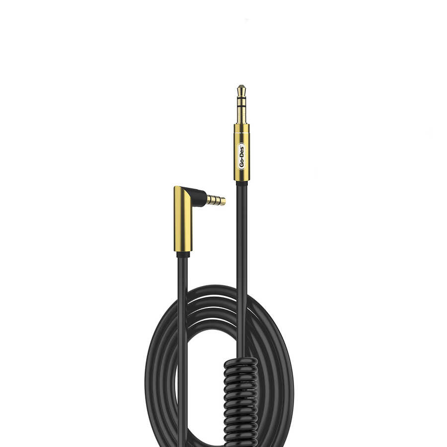 Go Des GAC-216 Aux Audio Kablo - Siyah