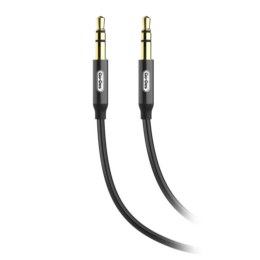 Go Des GAC-227 Aux Audio Kablo - Siyah