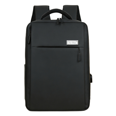 Go Des GD-6002 Nefes Alabilen Kumaş Şok Emici Omuz Askılı Laptop ve Notebook Sırt Çantası - Go Des