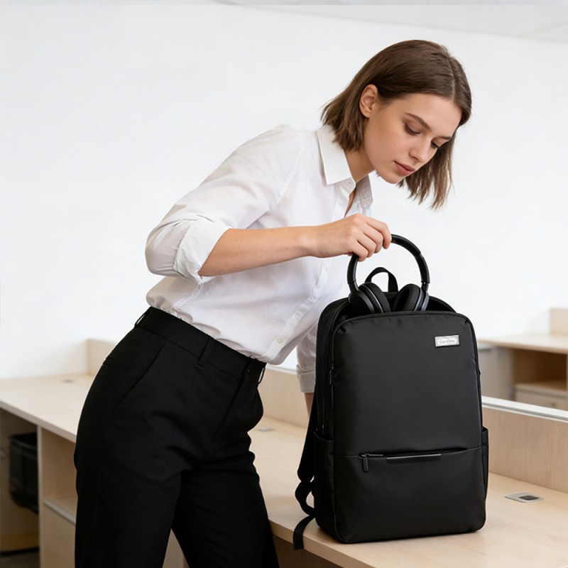 Go Des GD-6005 Nefes Alabilen Kumaş Şok Emici Omuz Askılı Laptop ve Notebook Sırt Çantası - 5