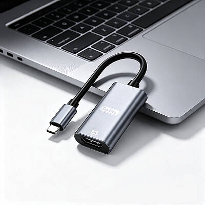 Go Des GD-6906 HDTV Type-C to HDMI 4K Ultra HD Audio and Video Adapter 60Hz - 5