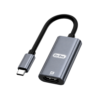 Go Des GD-6906 HDTV Type-C to HDMI 4K Ultra HD Ses ve Video Adaptörü 60hz - Go Des