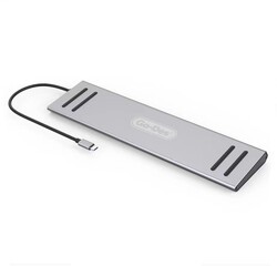 Go Des GD-9120 14 in 1 Stand Özellikli Type-C Hub SD Kart-RJ45-HDMI-VGA-Usb Çoğaltıcı - 5