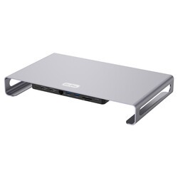 Go Des GD-9126 Hub Destekli Laptop Standı Docking Station Stand - 6