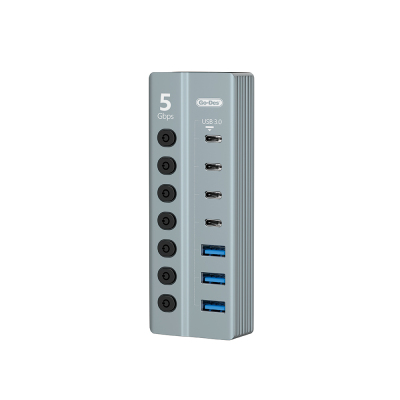 Go Des GD-9212 7-in-1 Multi-Type-C and USB Hub - Go Des