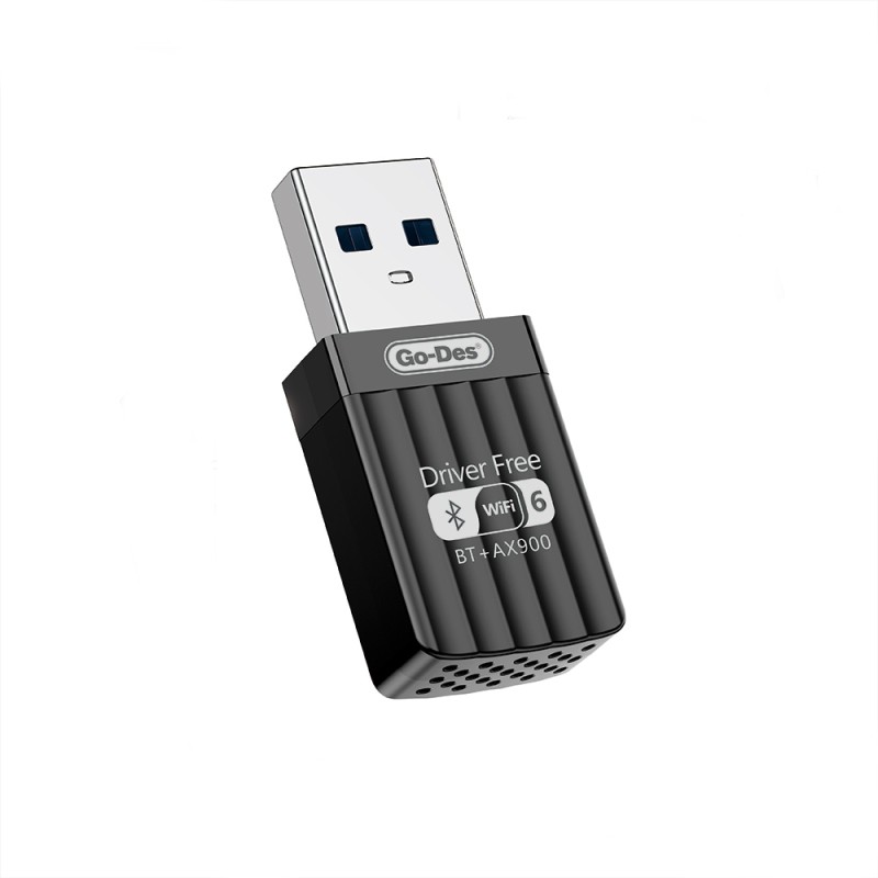 Go Des GD-BT118 Dual Band WiFi - Bluetooth USB Adapter - 2