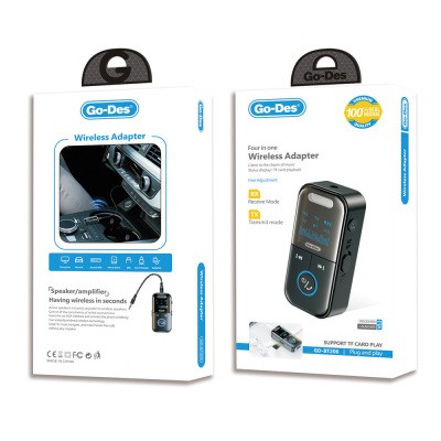 Go Des GD-BT208 Plug and Play 4in1 Wireless Adapter V5.3 - 3