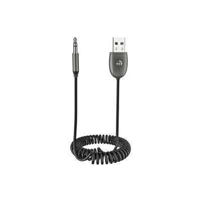 Go Des GD-BT27 Spiral Kablo Tasarımlı AUX Bluetooth 5.1 Adaptör - Go Des