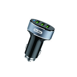 Go Des GD-CC206 3 Usbli Led Lighted Metal Car Charger Head 3.6A - Go Des