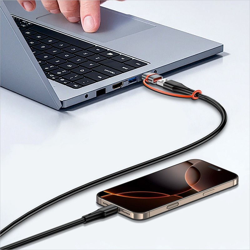 Go Des GD-CT071 Type-C to USB-A OTG Adapter - 3