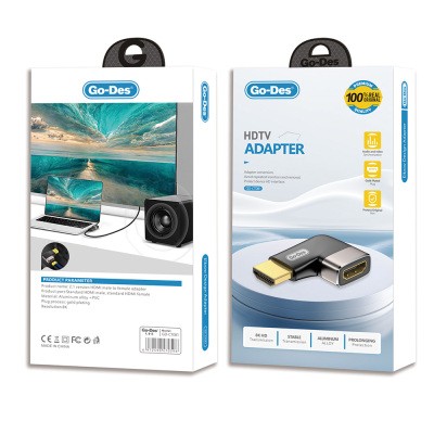 Go Des GD-CT081 HDTV HDMI Adaptör 8K HD 2.1 Versiyon Görüntü Aktarım Cihazı - 2