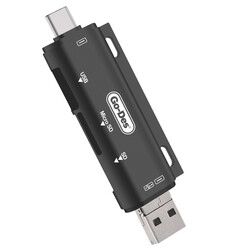 Go Des GD-DK108 3 in 1 OTG Hafıza Kart Okuyucu - Go Des