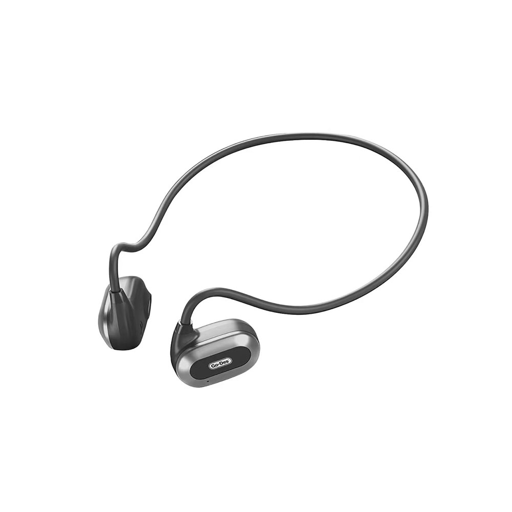 Go Des GD-EP1030 Hava İletim Teknolojili Su Geçirmez Boyun Askılı Sporcu Bluetooth Kulaklığı 1200mAh - Siyah