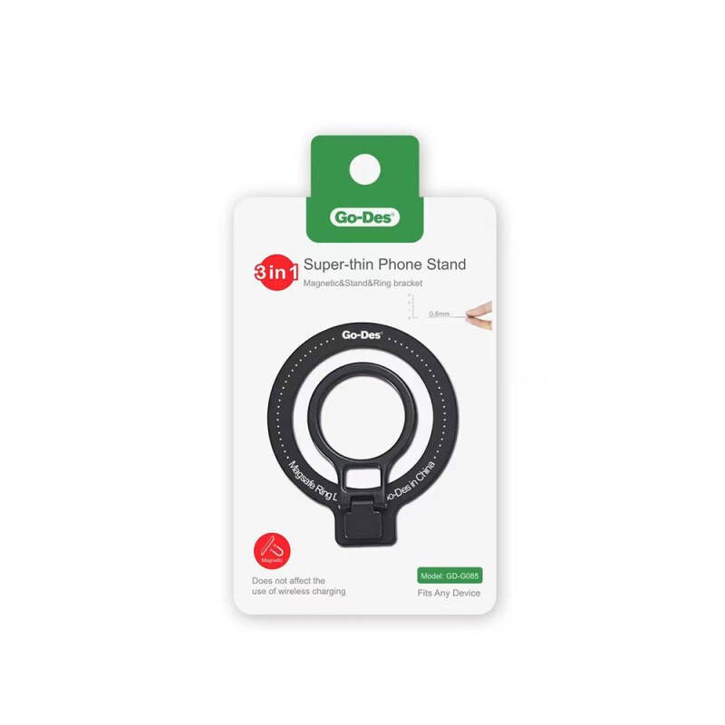 Go Des GD-G085 3in1 Standlı Magnetik Yüzük Tutucu Aparat - 2