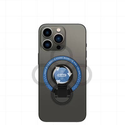 Go Des GD-G096 M-safe Şarj Destekli Standlı Magnetik Yüzük Tutucu Aparat - 2