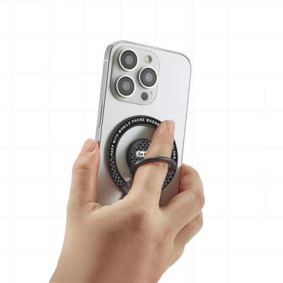Go Des GD-G096 M-safe Şarj Destekli Standlı Magnetik Yüzük Tutucu Aparat - 4