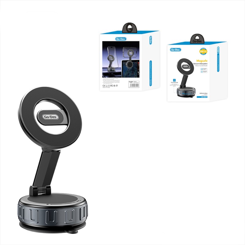 Go Des GD-HD241 360 Degree Rotating Vacuum Magnetic Phone Holder - 4