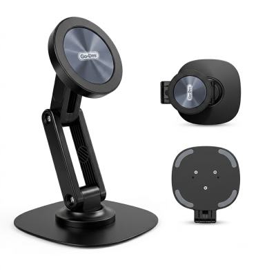 Go Des GD-HD282 Portable Foldable 360° Rotating Magnetic Stand - Go Des