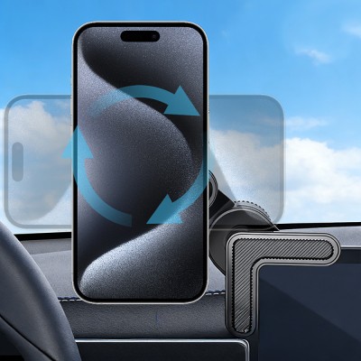 Go Des GD-HD341 V-Shaped Adjustable Magnetic Car Phone Holder - 4