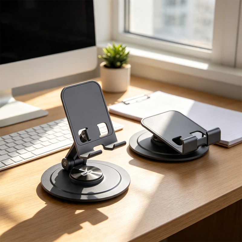 Go Des GD-HD371 Ayarlanabilir Katlanabilir 360 Derece Dönebilen Telefon ve Tablet Standı - 6
