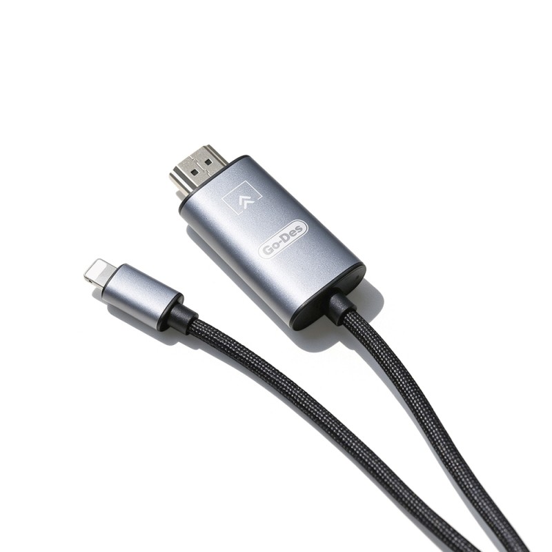 Go Des GD-HM812S HDTV Lightning to HDMI Ses ve Video Adaptörü - 2