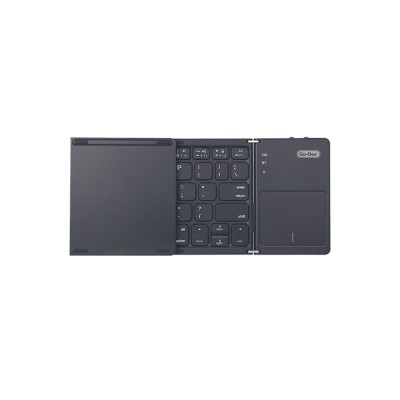 Go Des GD-KB328 Foldable Wireless Keyboard with Silent Key Design, Touchpad, and Bluetooth Connectivity. - 3